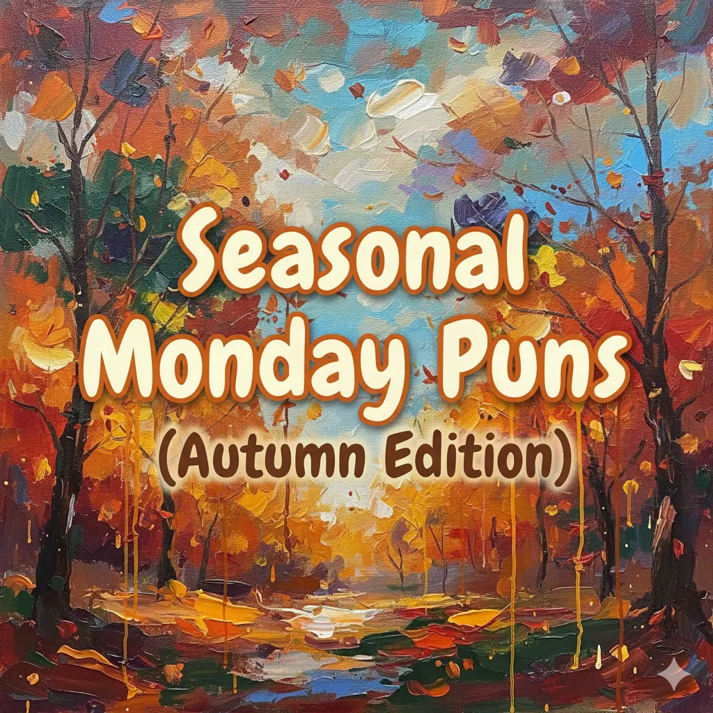 Seasonal Monday Puns (Autumn Edition
