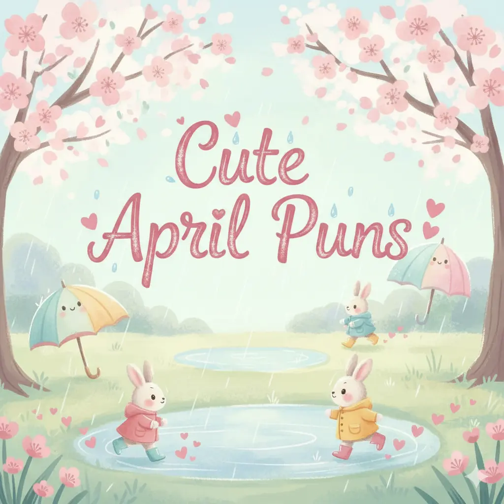 Cute April Puns 