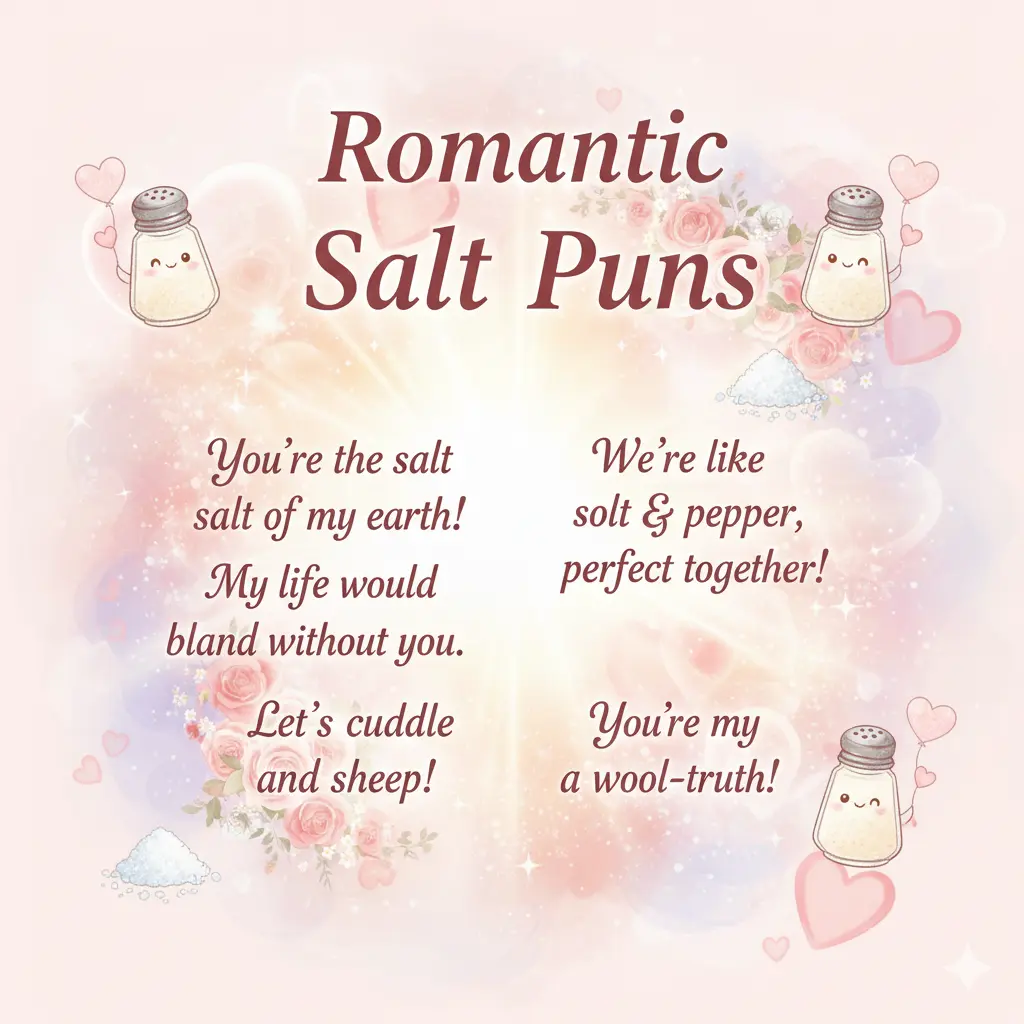Romantic Salt Puns