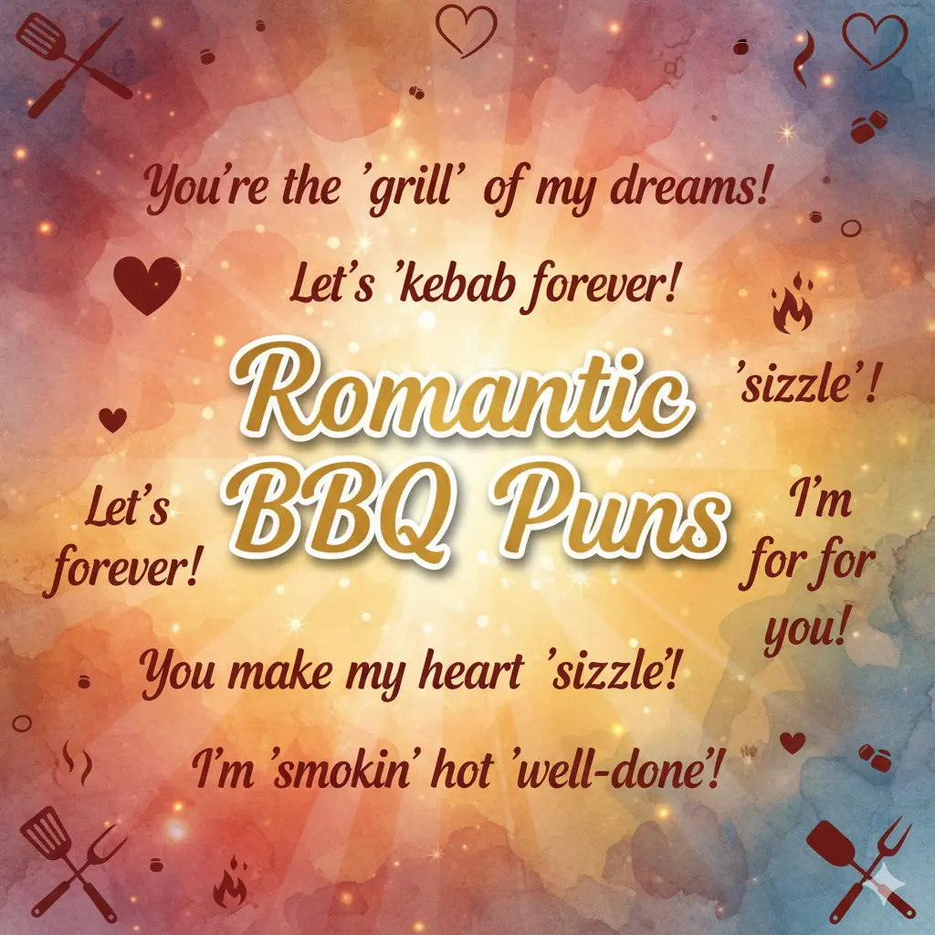Romantic BBQ Puns