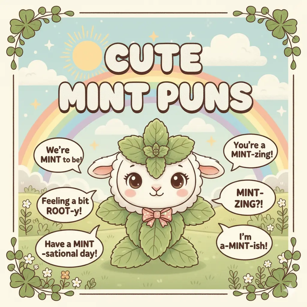 Cute Mint Puns
