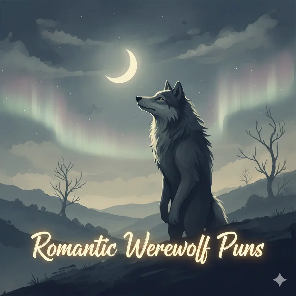Romantic Werewolf Puns