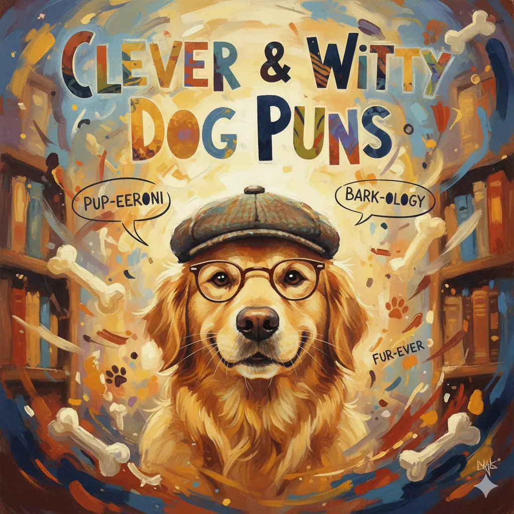  Clever & Witty Dog Puns 