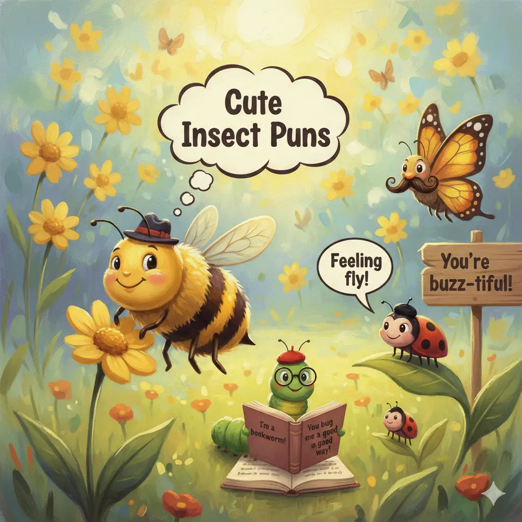 Cute Insect Puns