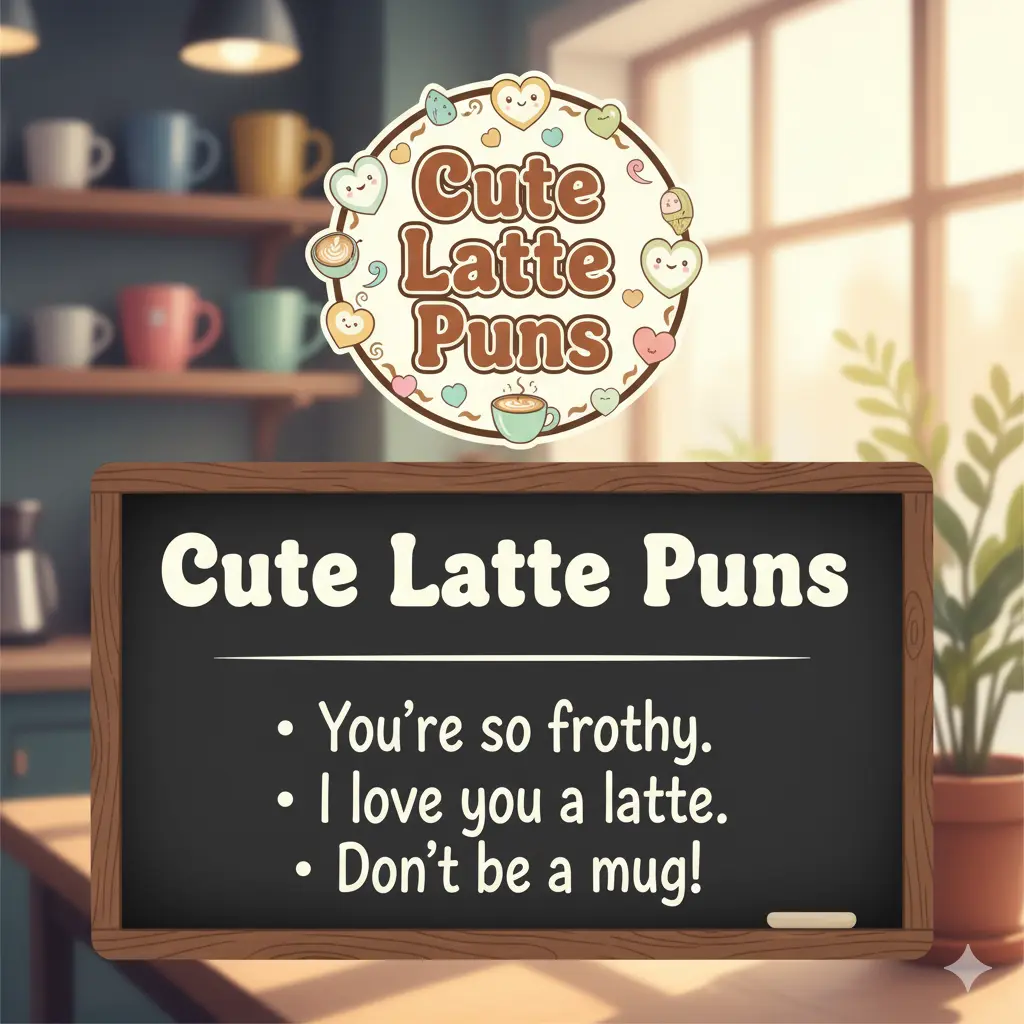 Cute Latte Puns