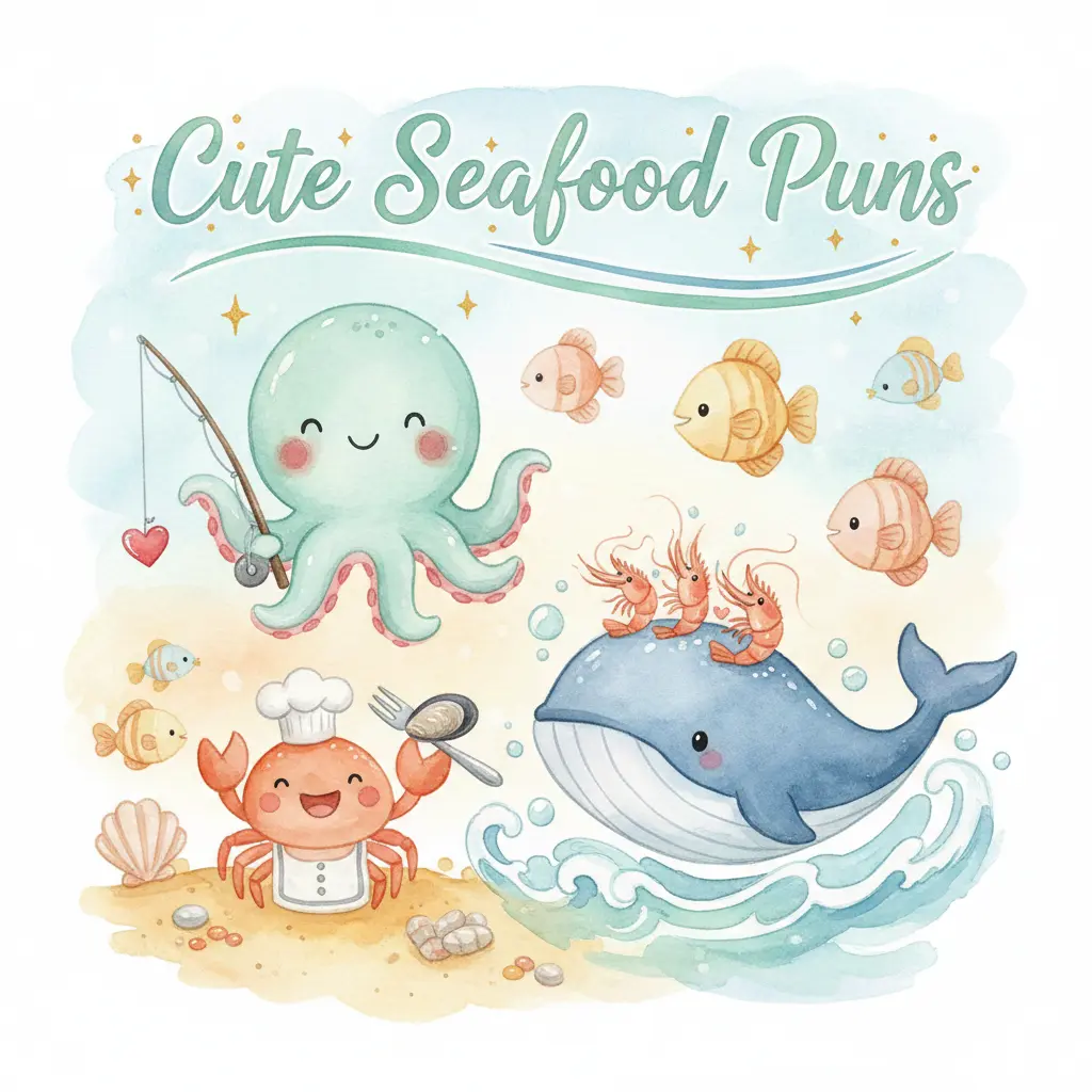 Cute Seafood Puns