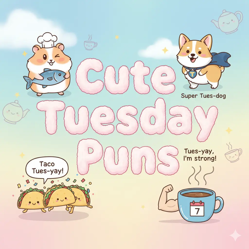 Cute Tuesday Puns