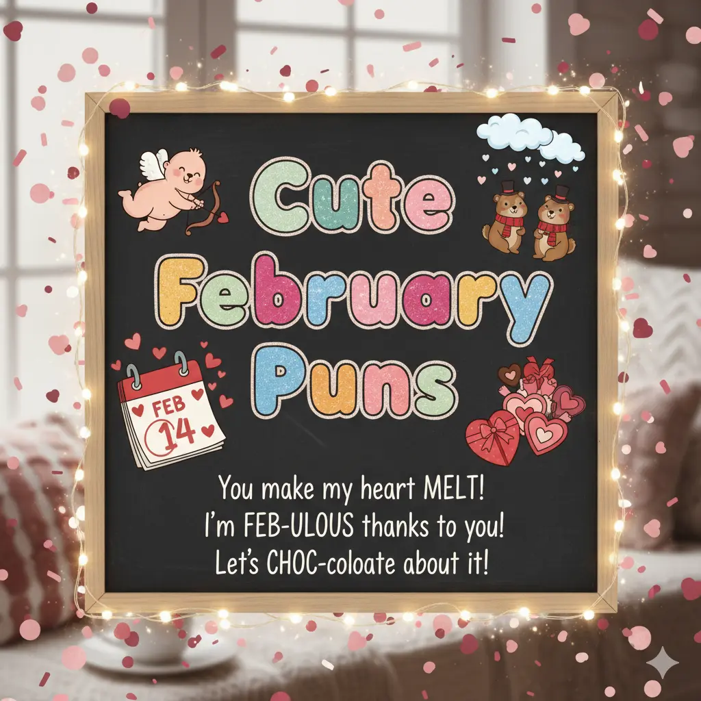 Cute February Puns
