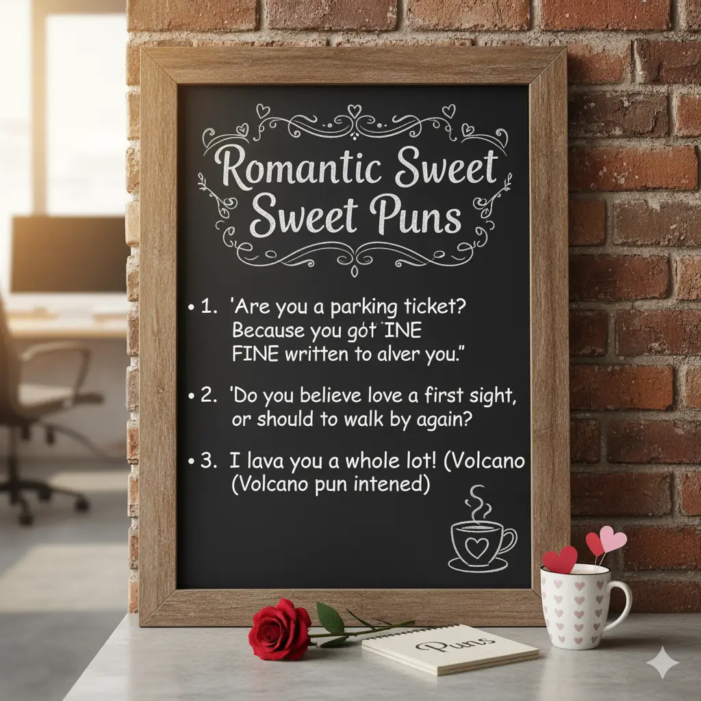 Romantic Sweet Puns