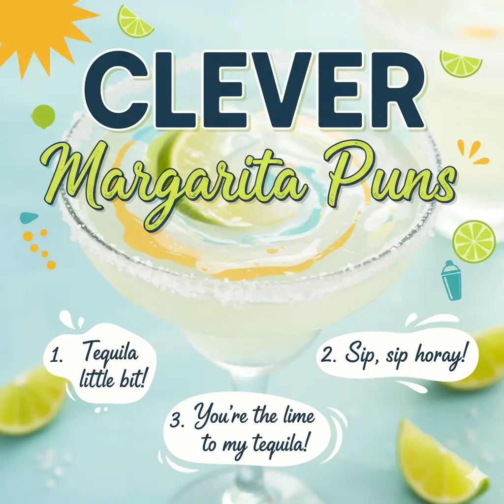Clever Margarita Puns