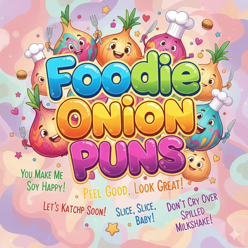 Foodie Onion Puns