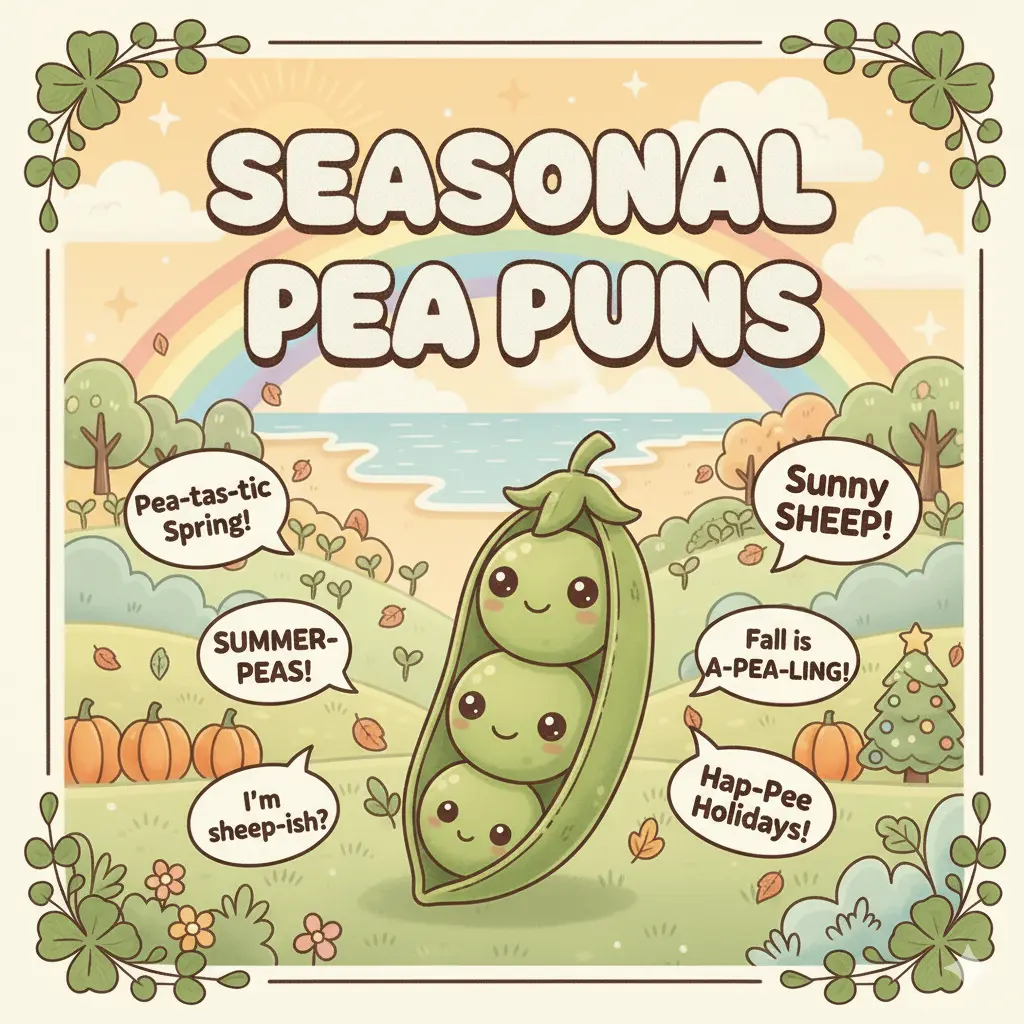 Seasonal Pea Puns
