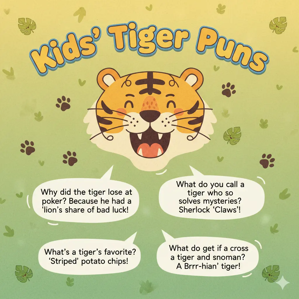 Kids’ Tiger Puns