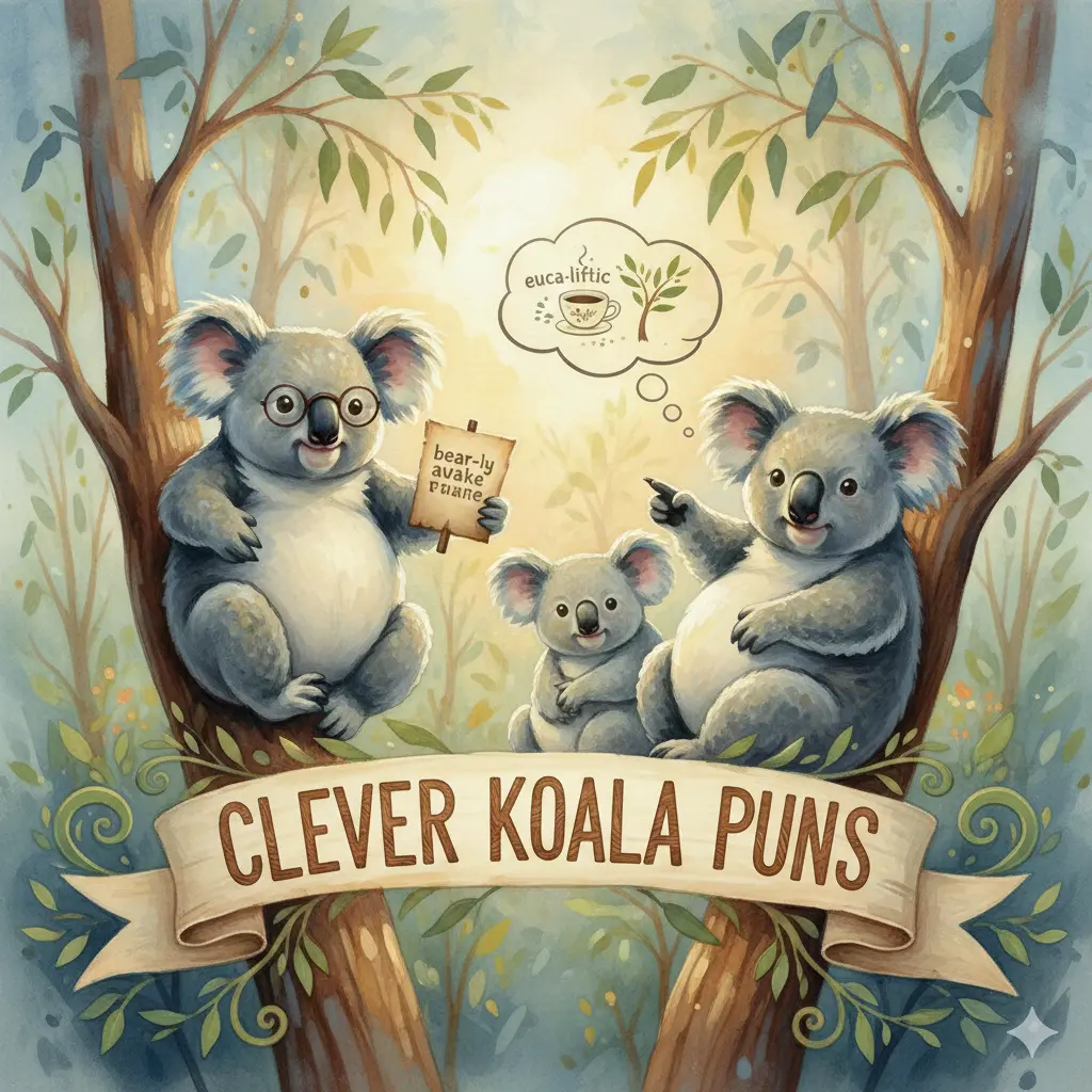 Clever Koala Puns