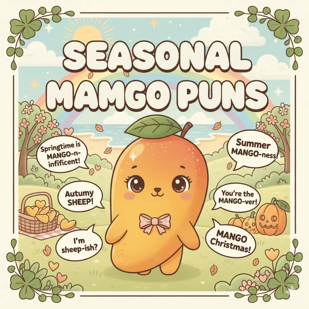 Seasonal Mango Puns