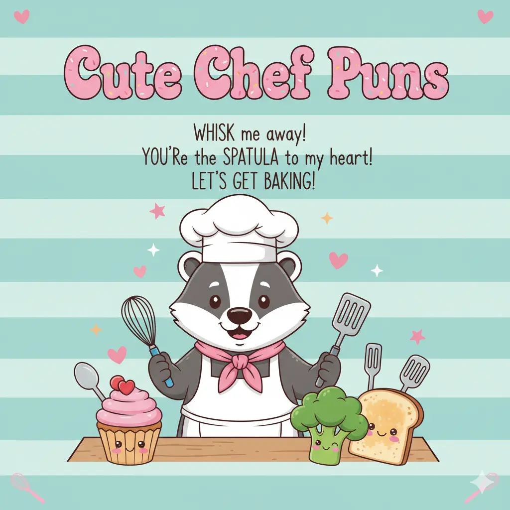 Cute Chef Puns