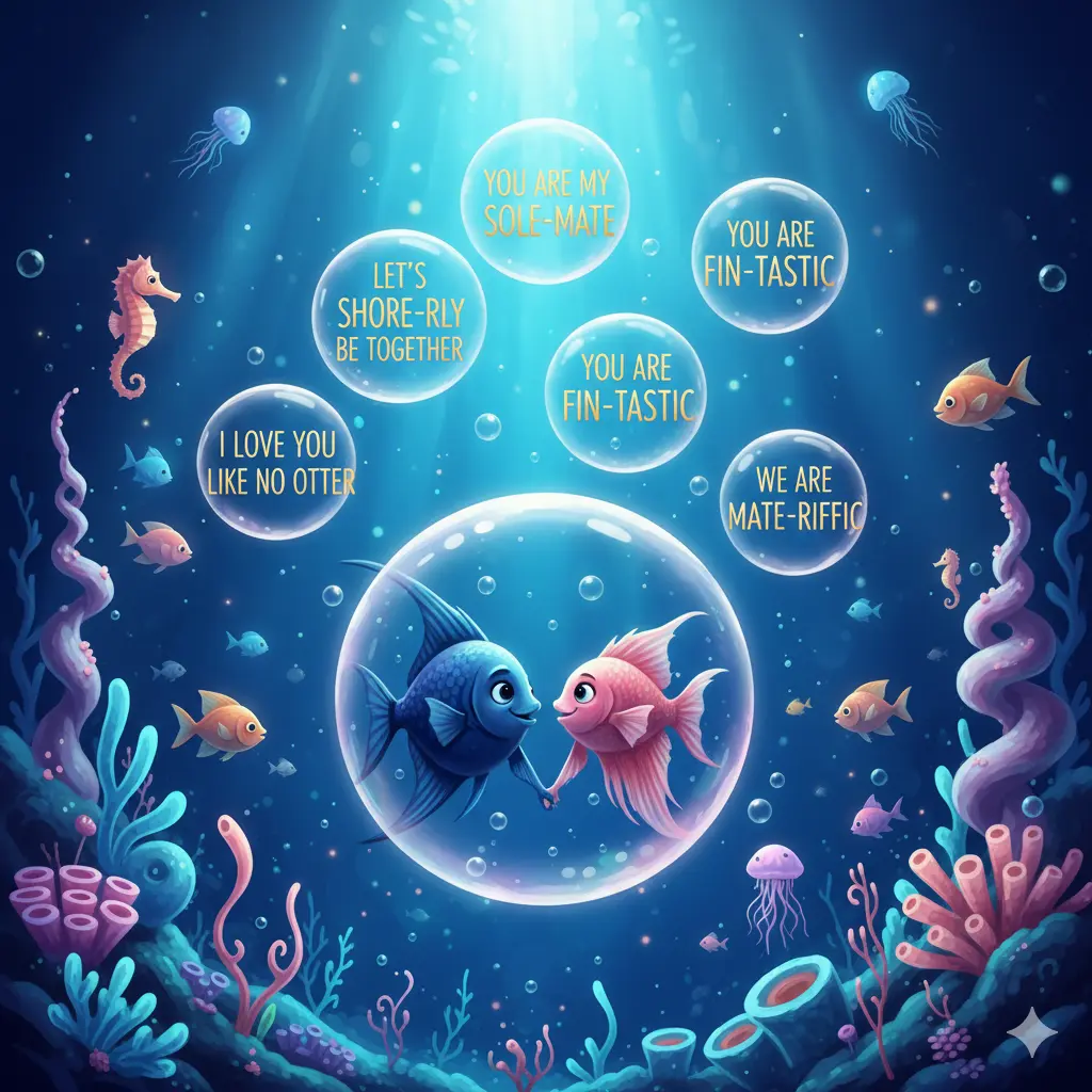 Romantic Fish Puns