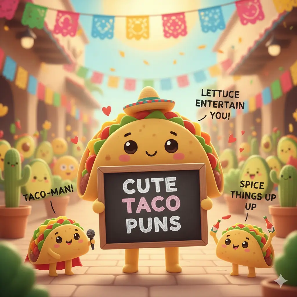 Cute Taco Puns