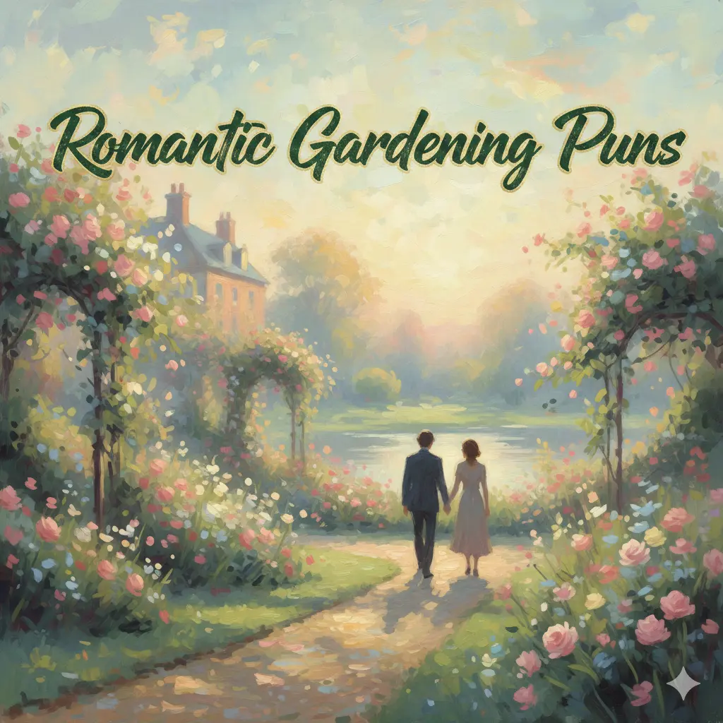 Romantic Gardening Puns