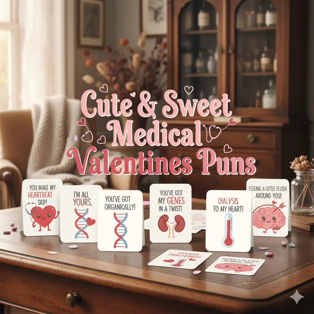 Cute & Sweet Medical Valentines Puns
