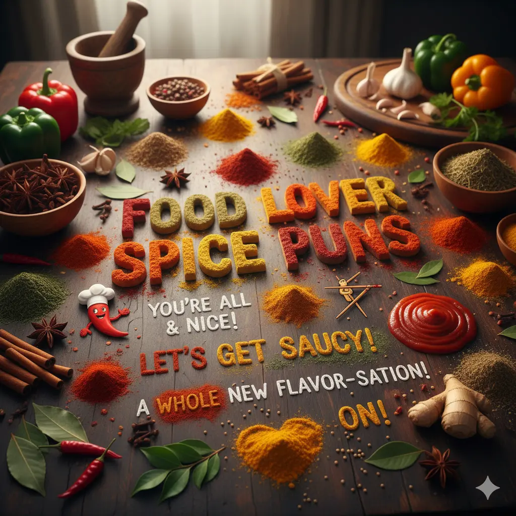 Food Lover Spice Puns