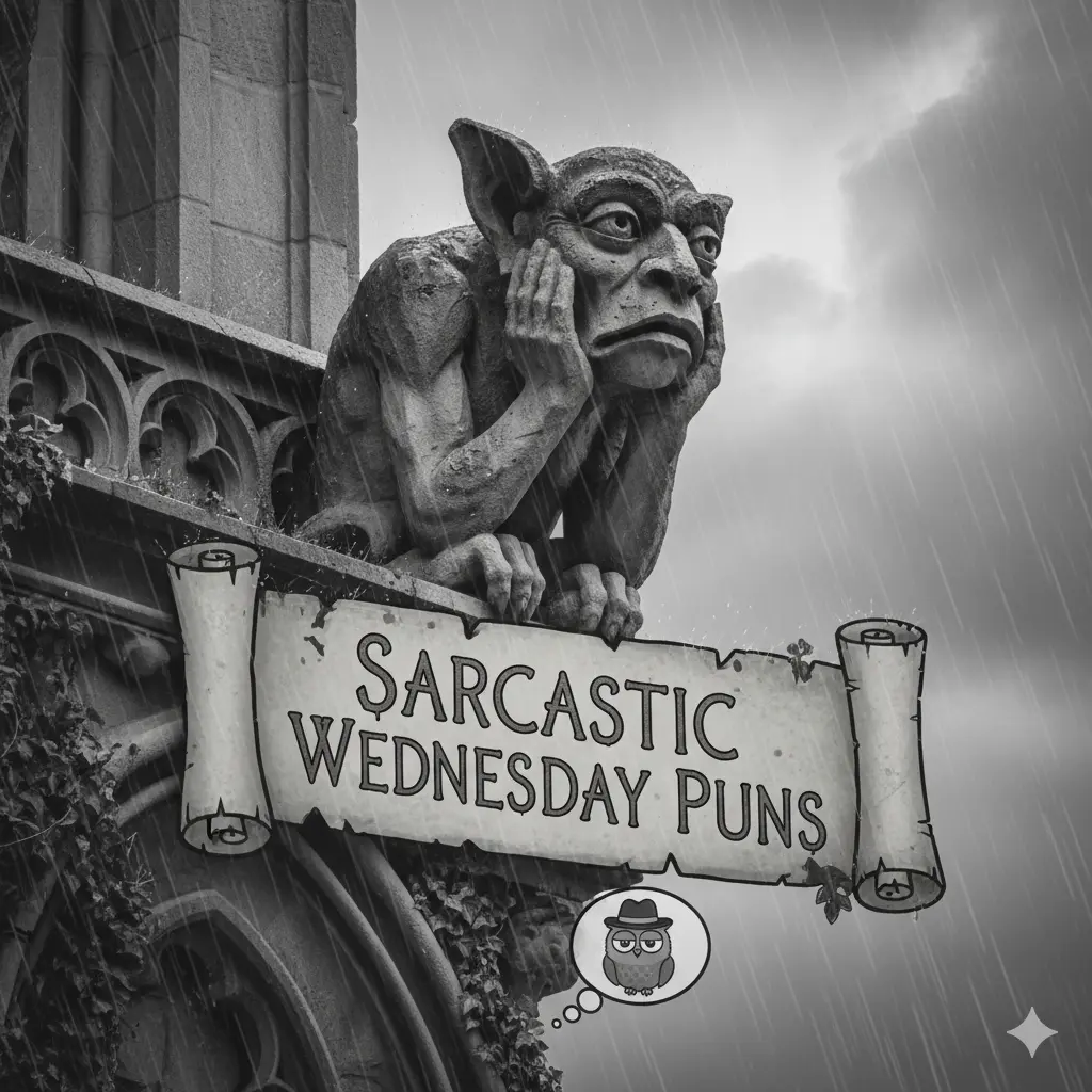 Sarcastic Wednesday Puns