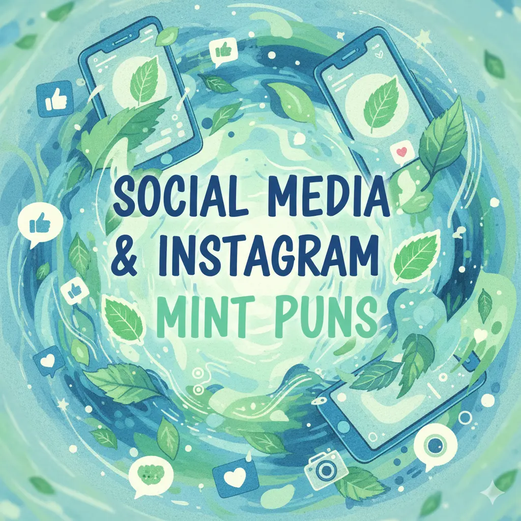 Social Media & Instagram Mint Puns