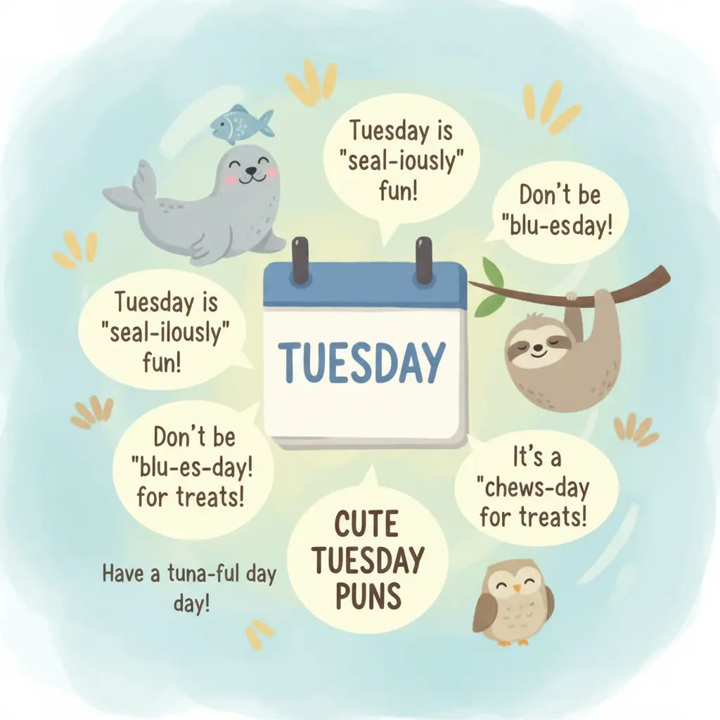  Cute Tuesday Puns
