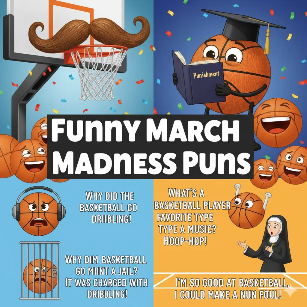 Funny March Madness Puns