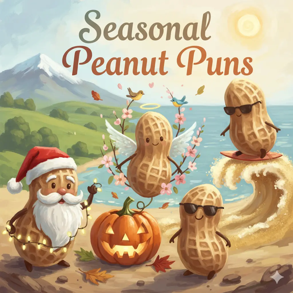 Seasonal Peanut Puns