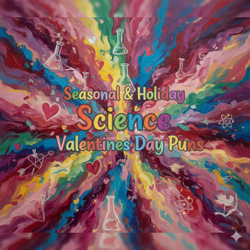 Seasonal & Holiday Science Valentines Day Puns