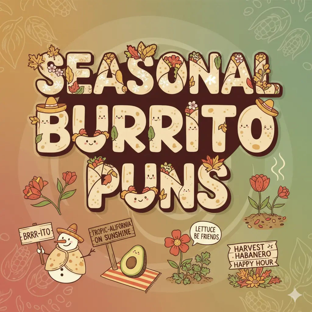 Seasonal Burrito Puns