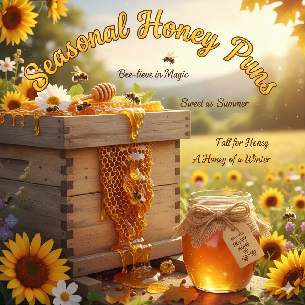  Seasonal Honey Puns