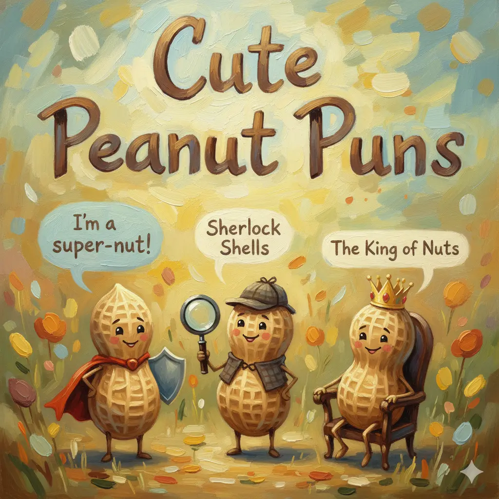 Cute Peanut Puns