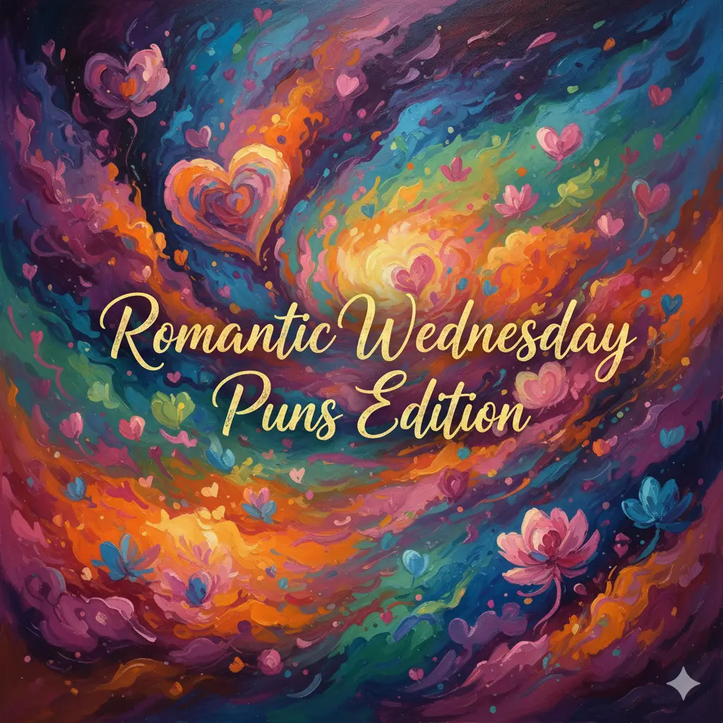 Romantic Wednesday Puns