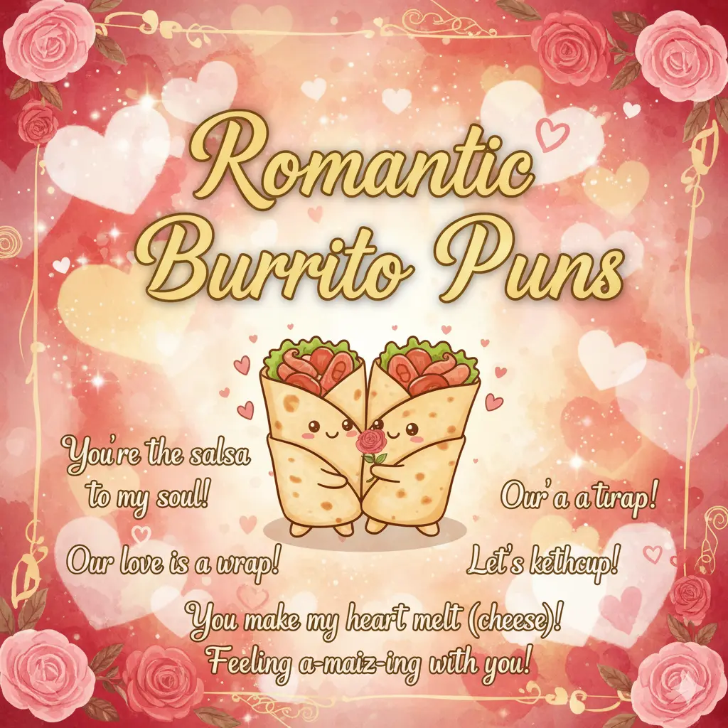 Romantic Burrito Puns