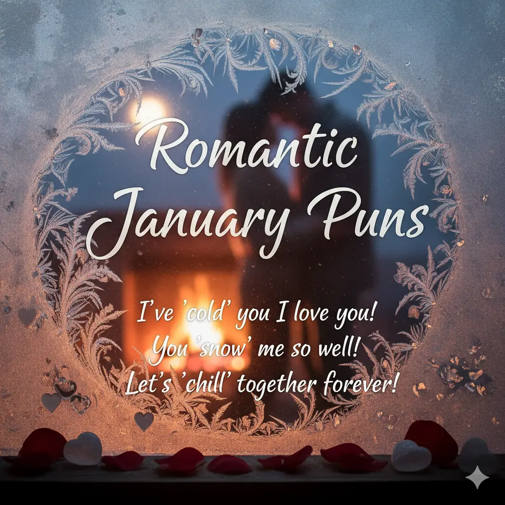 Romantic January Puns