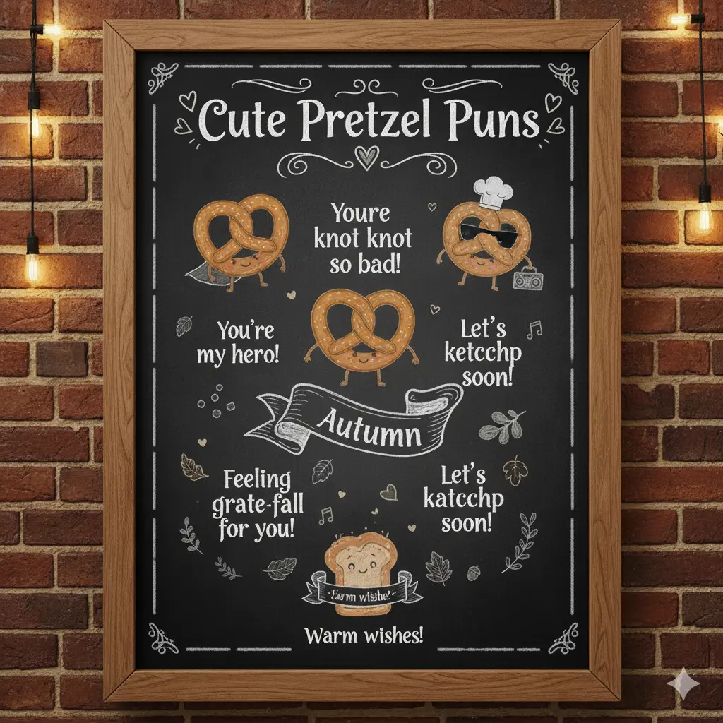 Cute Pretzel Puns