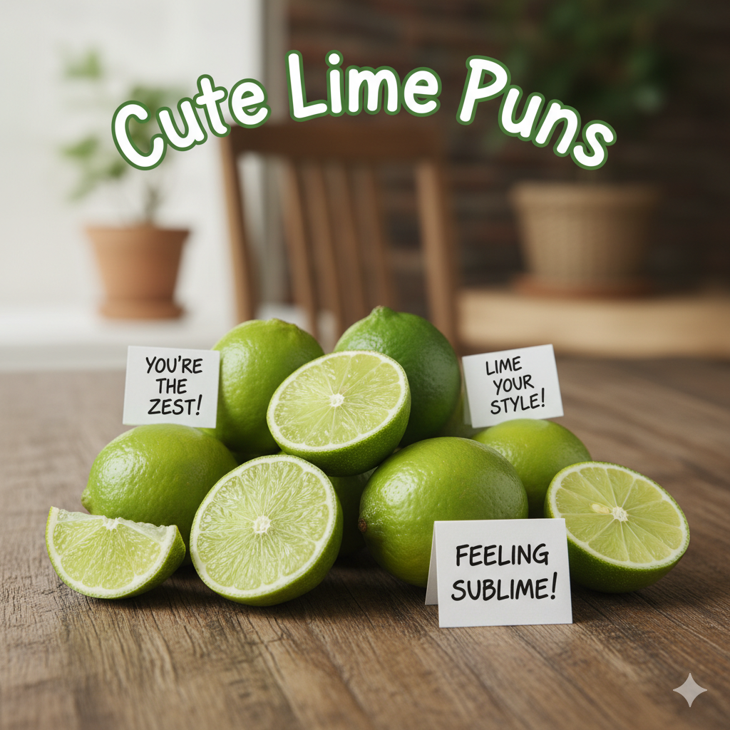Cute Lime Puns