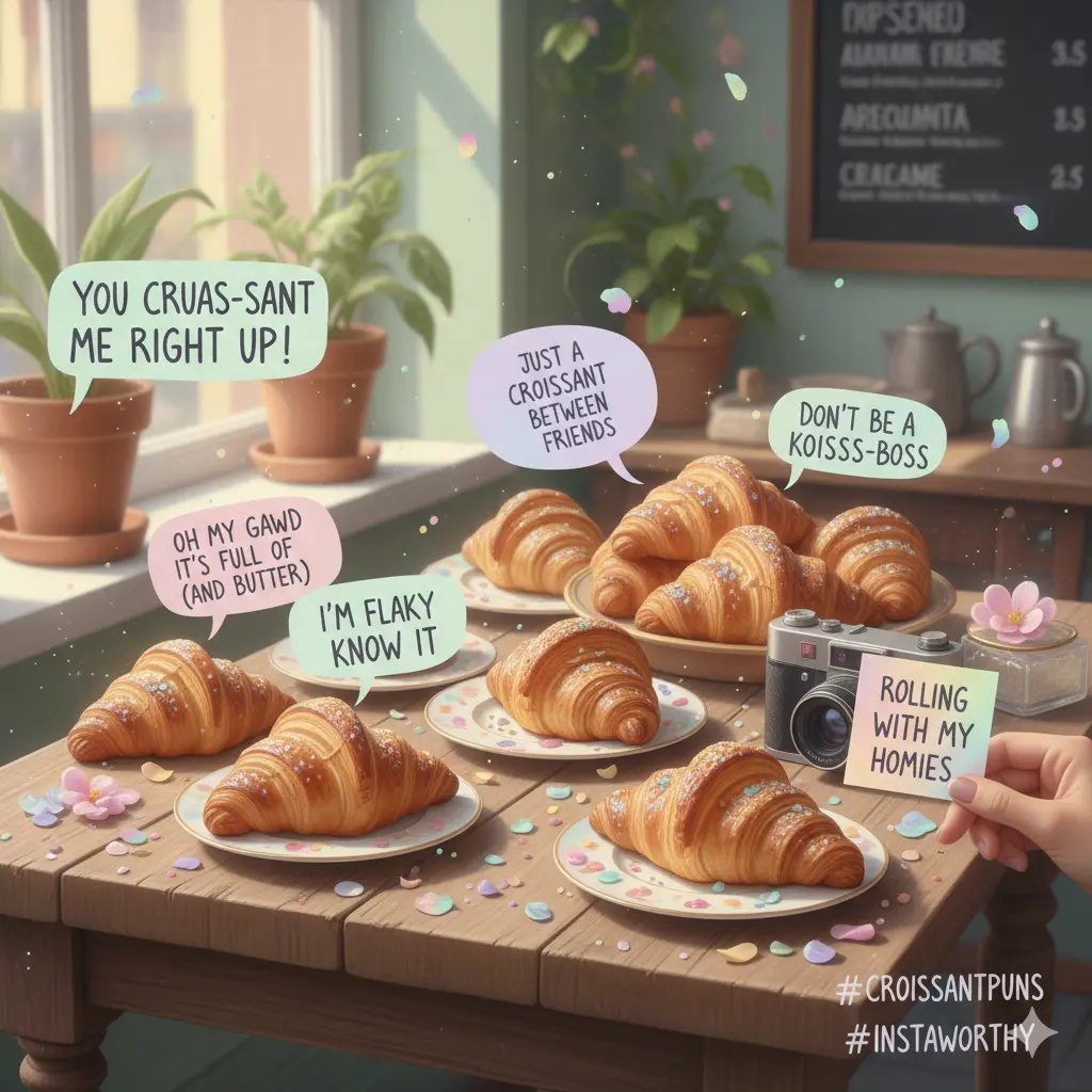 Instagram-Worthy Croissant Puns