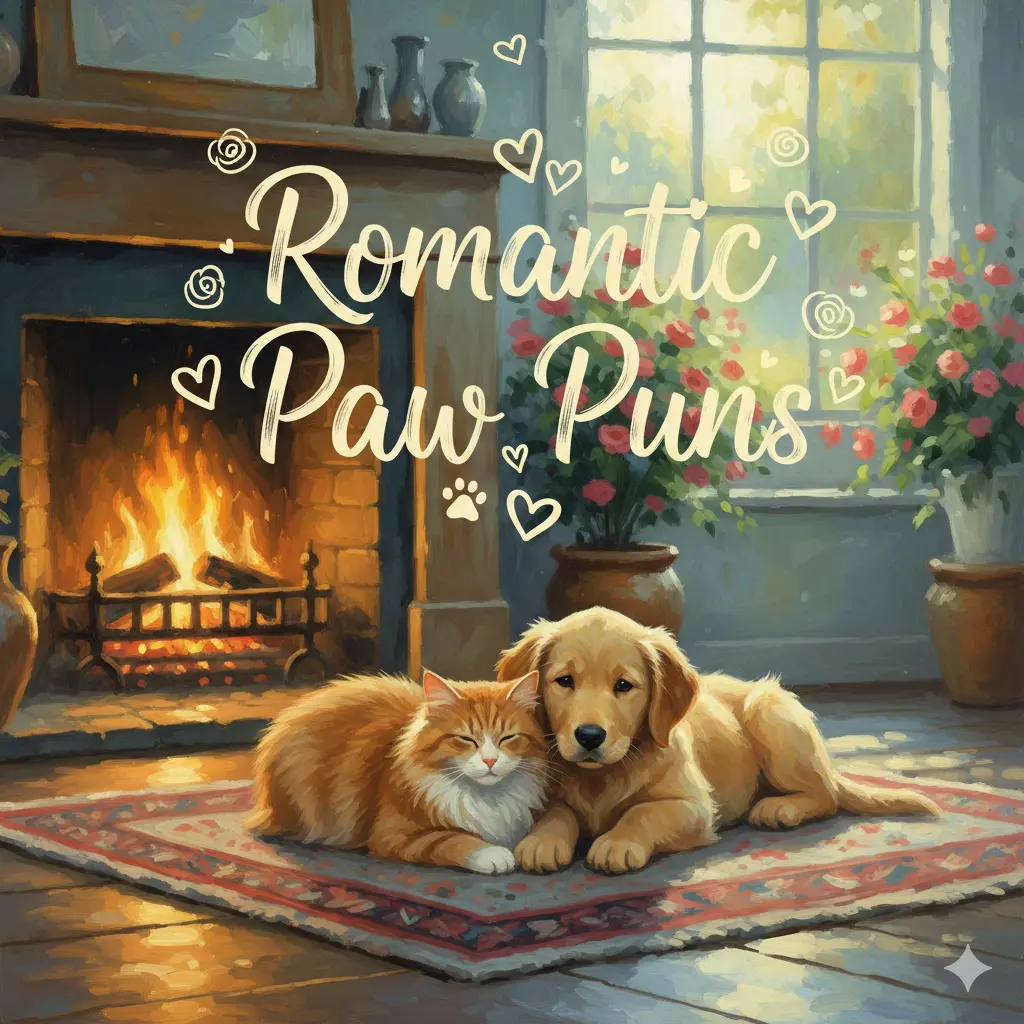 Romantic Paw Puns