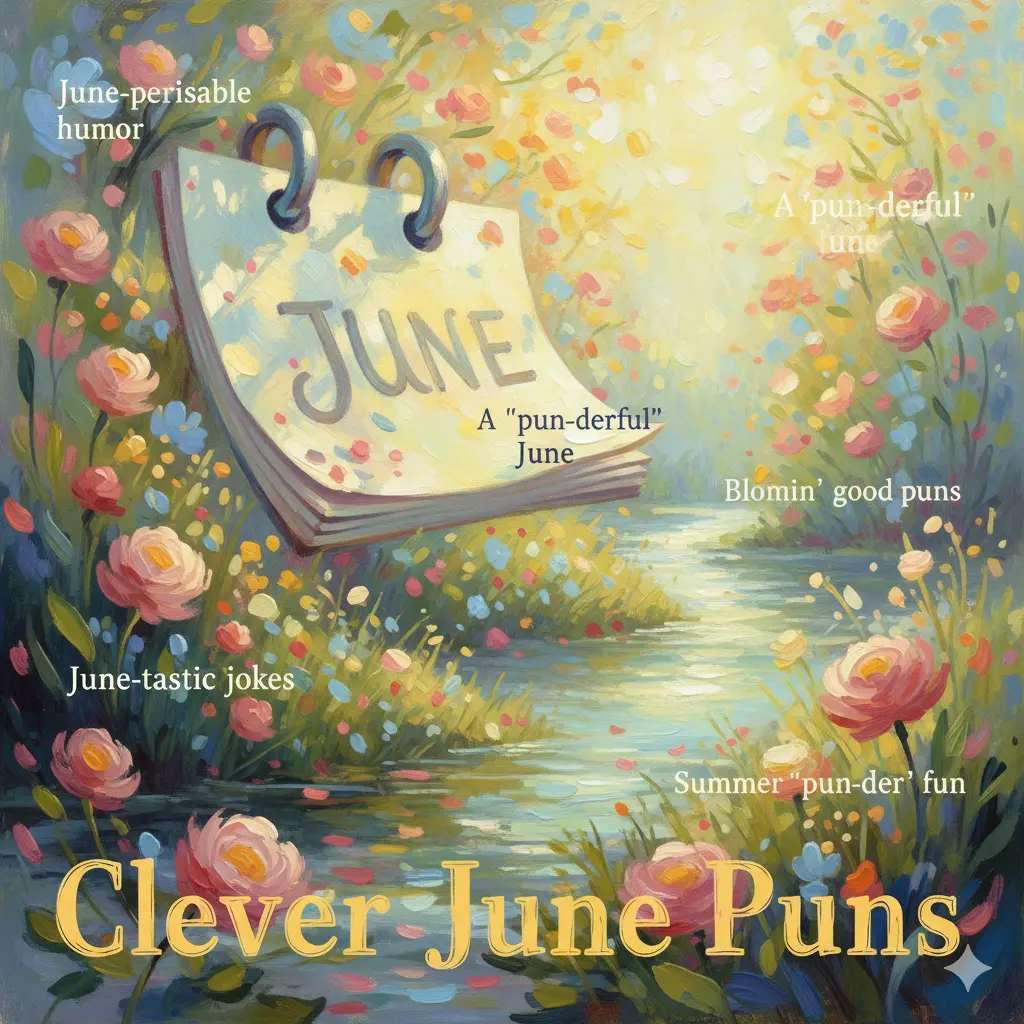  Clever June Puns