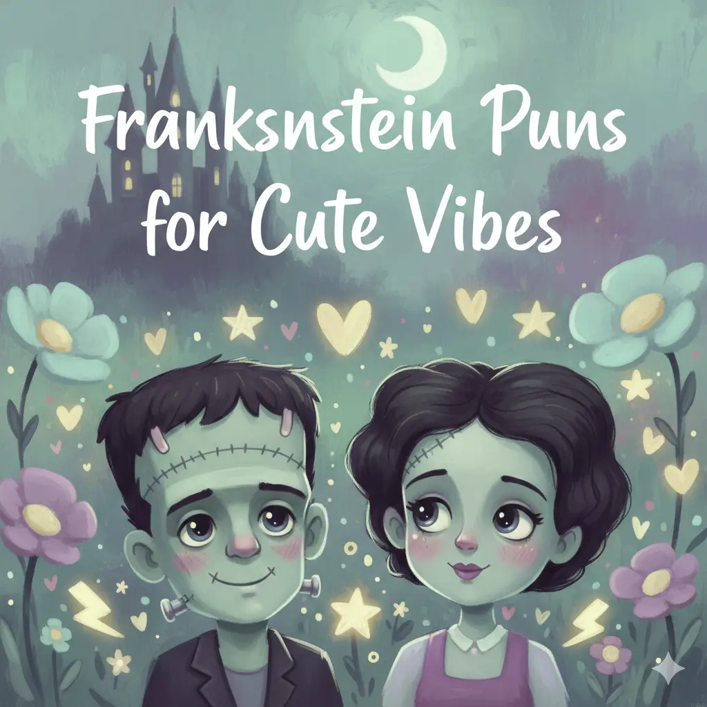 Frankenstein Puns for Cute Vibes