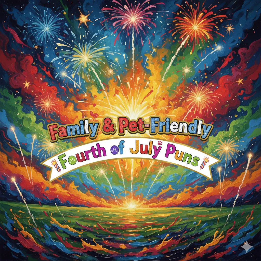 Family & Pet-Friendly Fourth of July Puns
