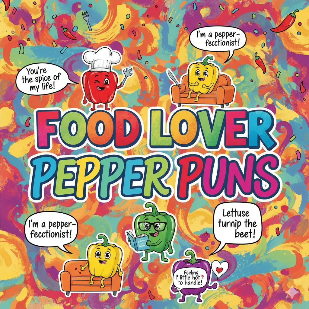 Food Lover Pepper Puns