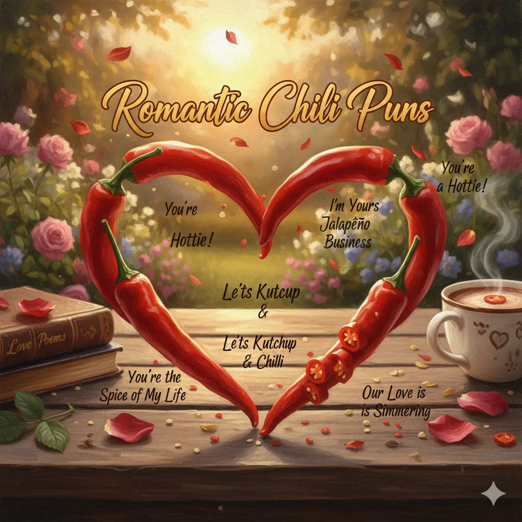 Romantic Chili Puns