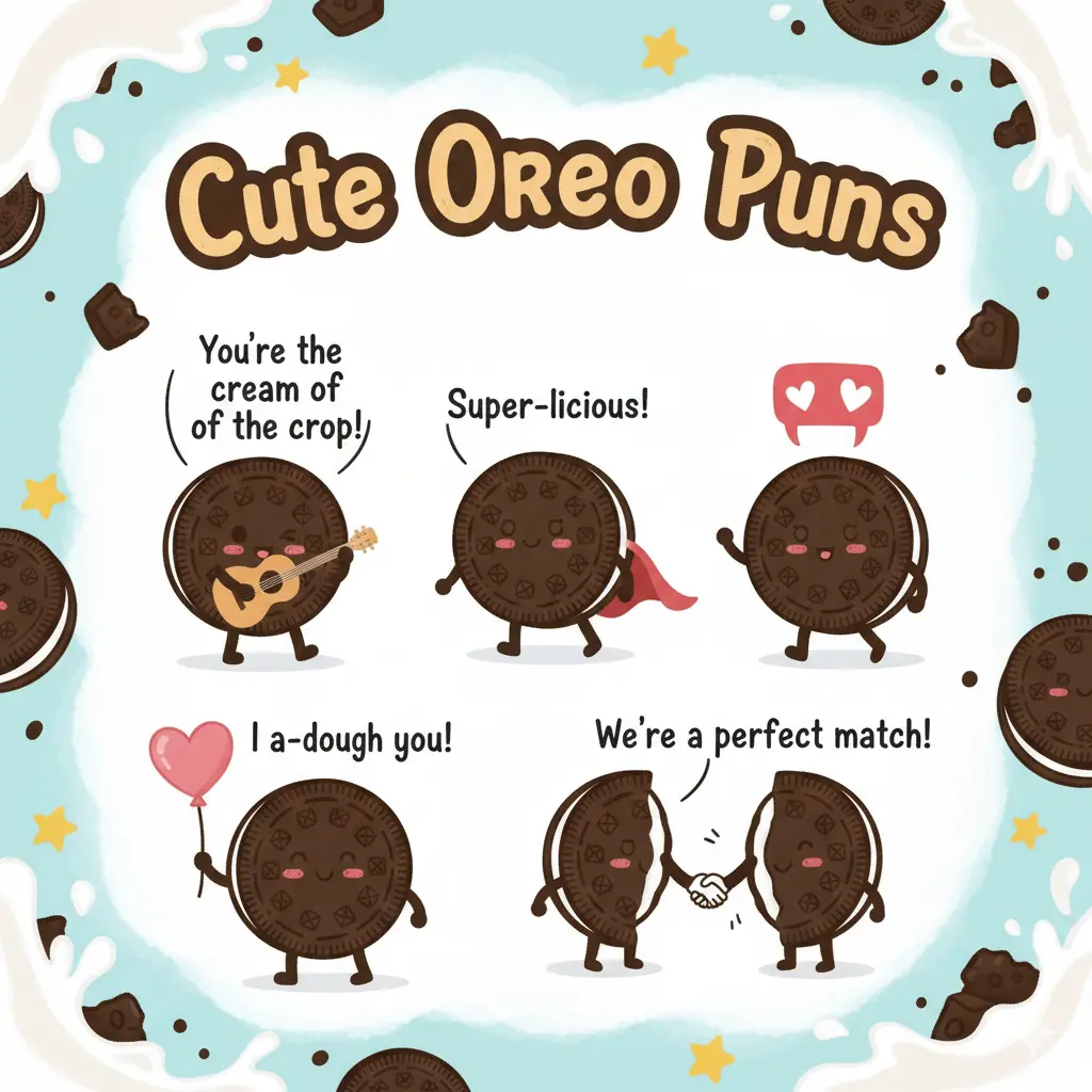 Cute Oreo Puns
