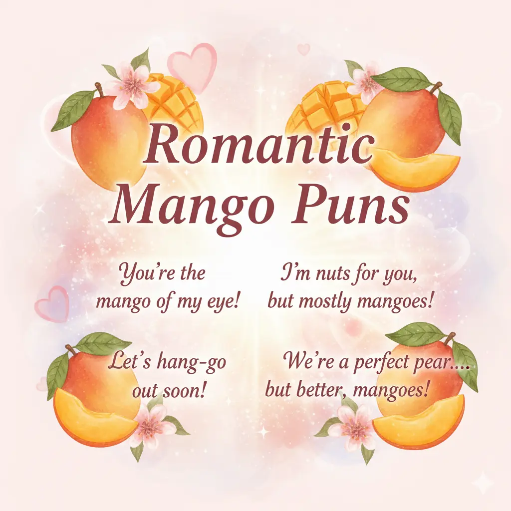 Romantic Mango Puns