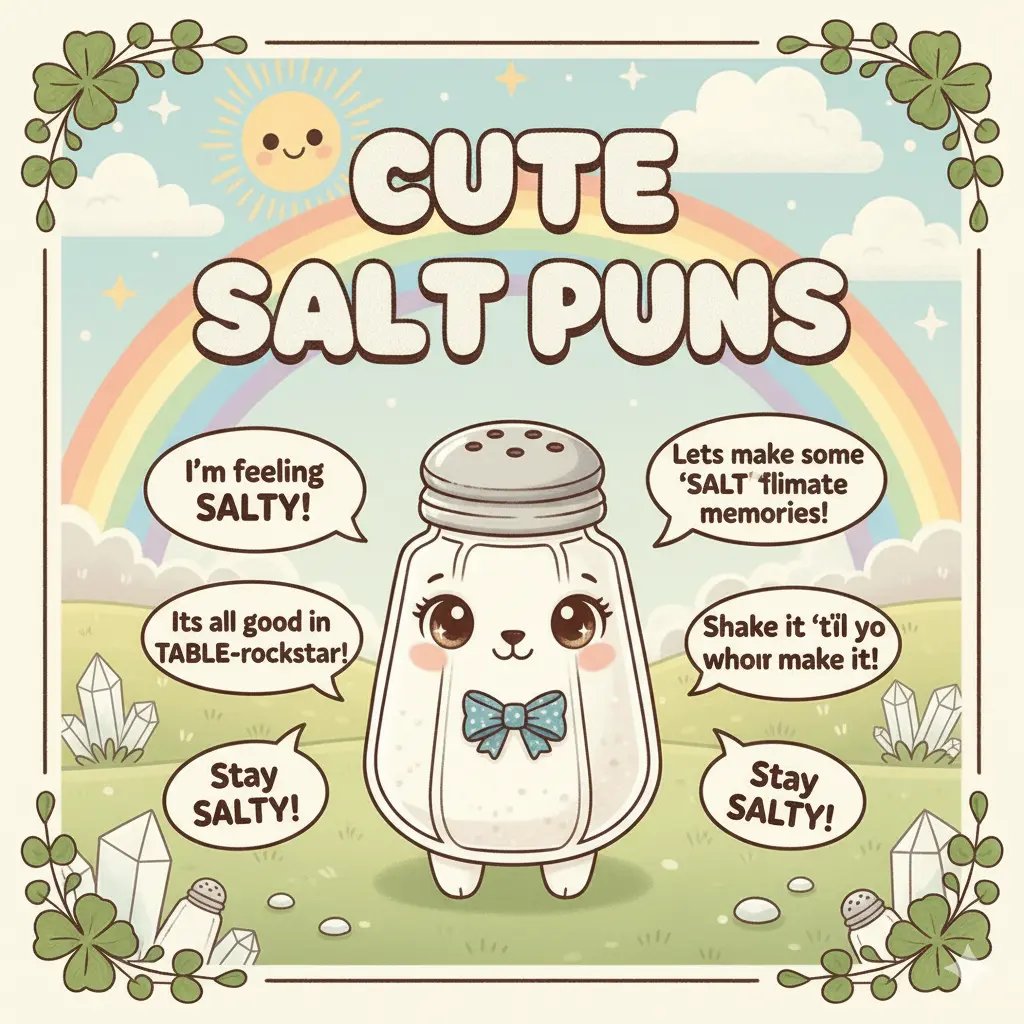 Cute Salt Puns