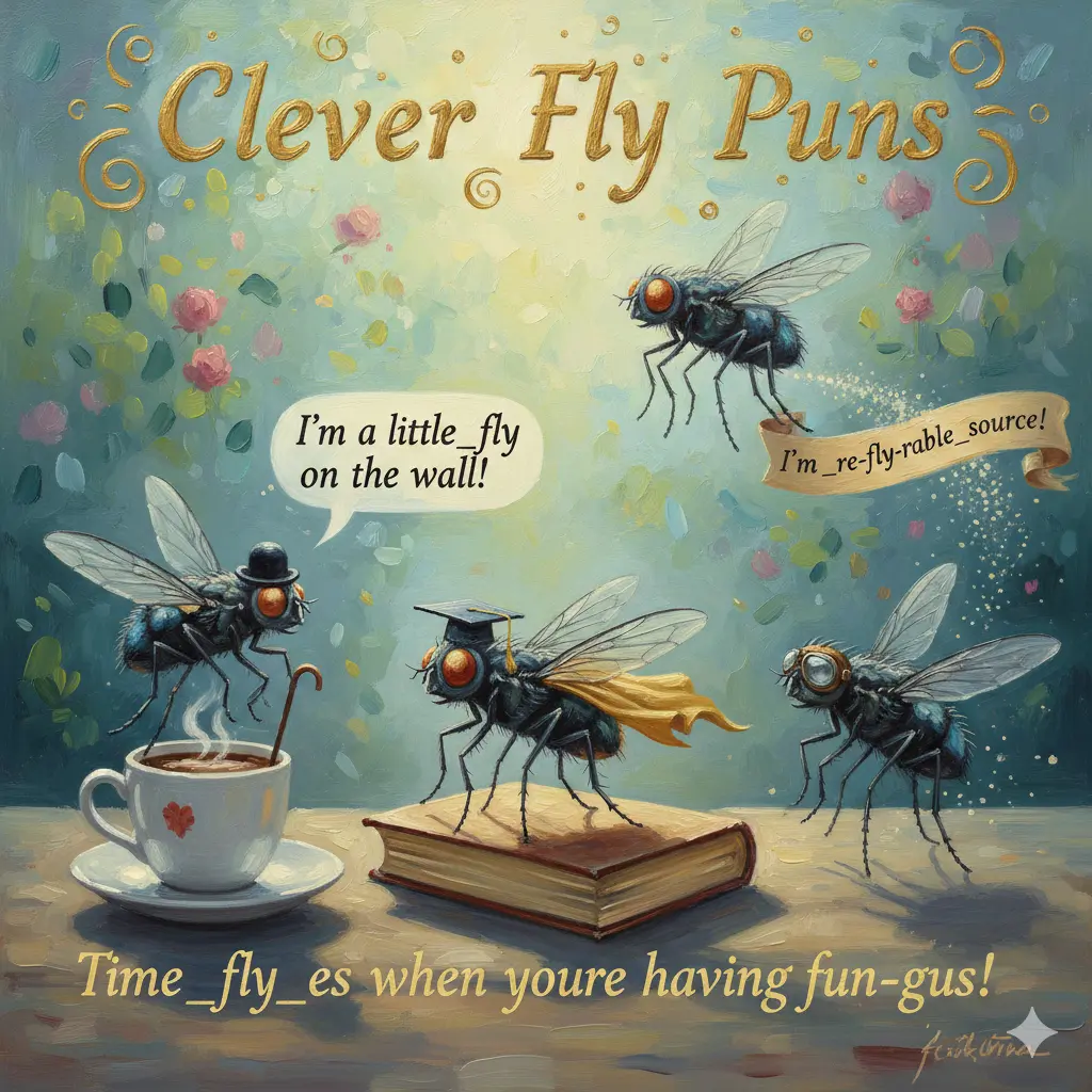 Clever Fly Puns
